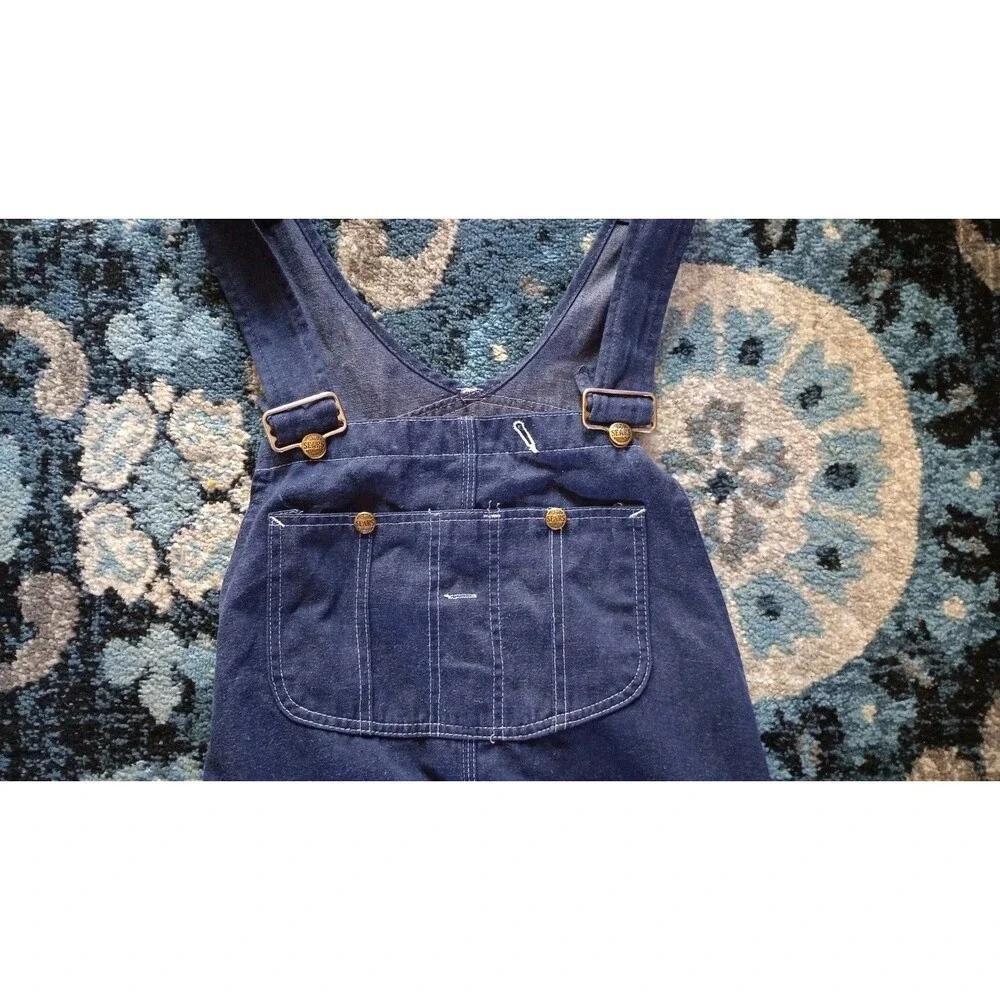 Vtg Sears Perma Prest Overalls Men's Sz 42x32 Eclectic Grandpa Farmer